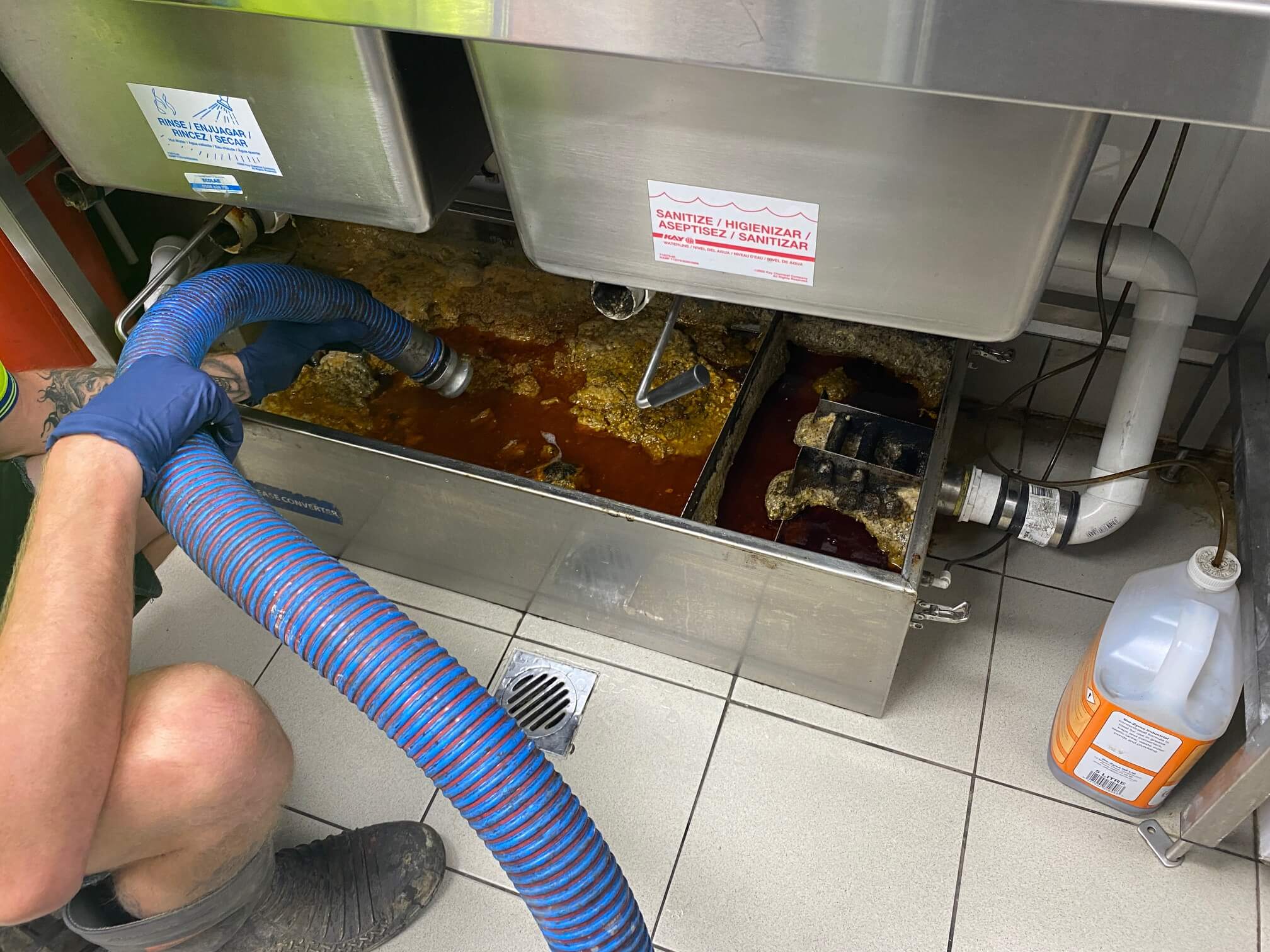 Grease Trap Cleaning in Parkland
